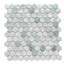 Eterna 1" x 1" Straight Edge Glass Mosaic Wall And Floor Tile-108486542
