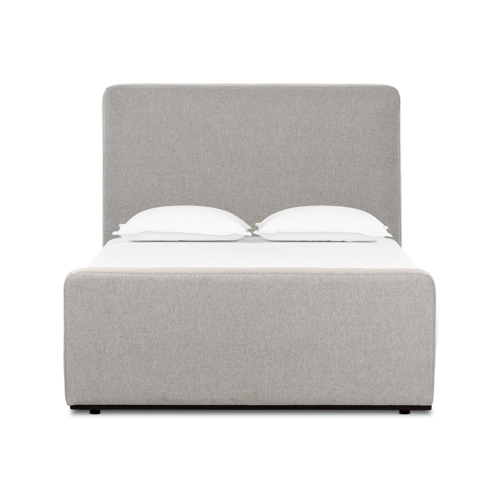 Platform Bed, King, Aldred Silver