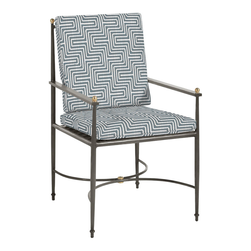 Fauteuil en aluminium Roma, Welt, Personnage clé perigold crépuscule
