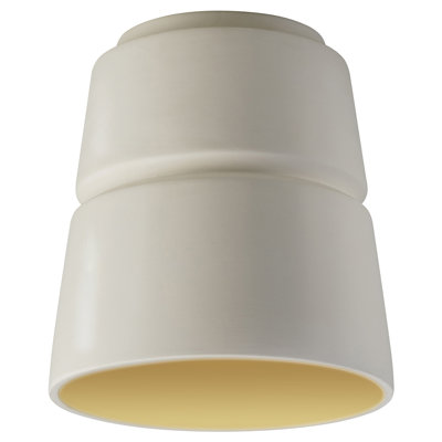 Logan Radiance Collection - Cone Ceramic Flush-Mount