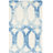 Amekia Hand Tufted Wool/Cotton Geometric Rug in Blue/Ivory-512311933