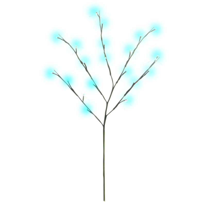 Branches DEL 3 carats, Bleu