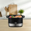 Friteuse, gril et déshydrateur 3-en-1 Salton Flip and Cook 3-en-1 - fenêtre de visualisation