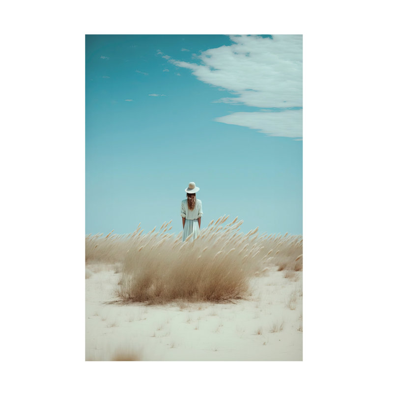 Treechild In The Dunes Canvas Art, H 19 po x l 12 po x P 2 po