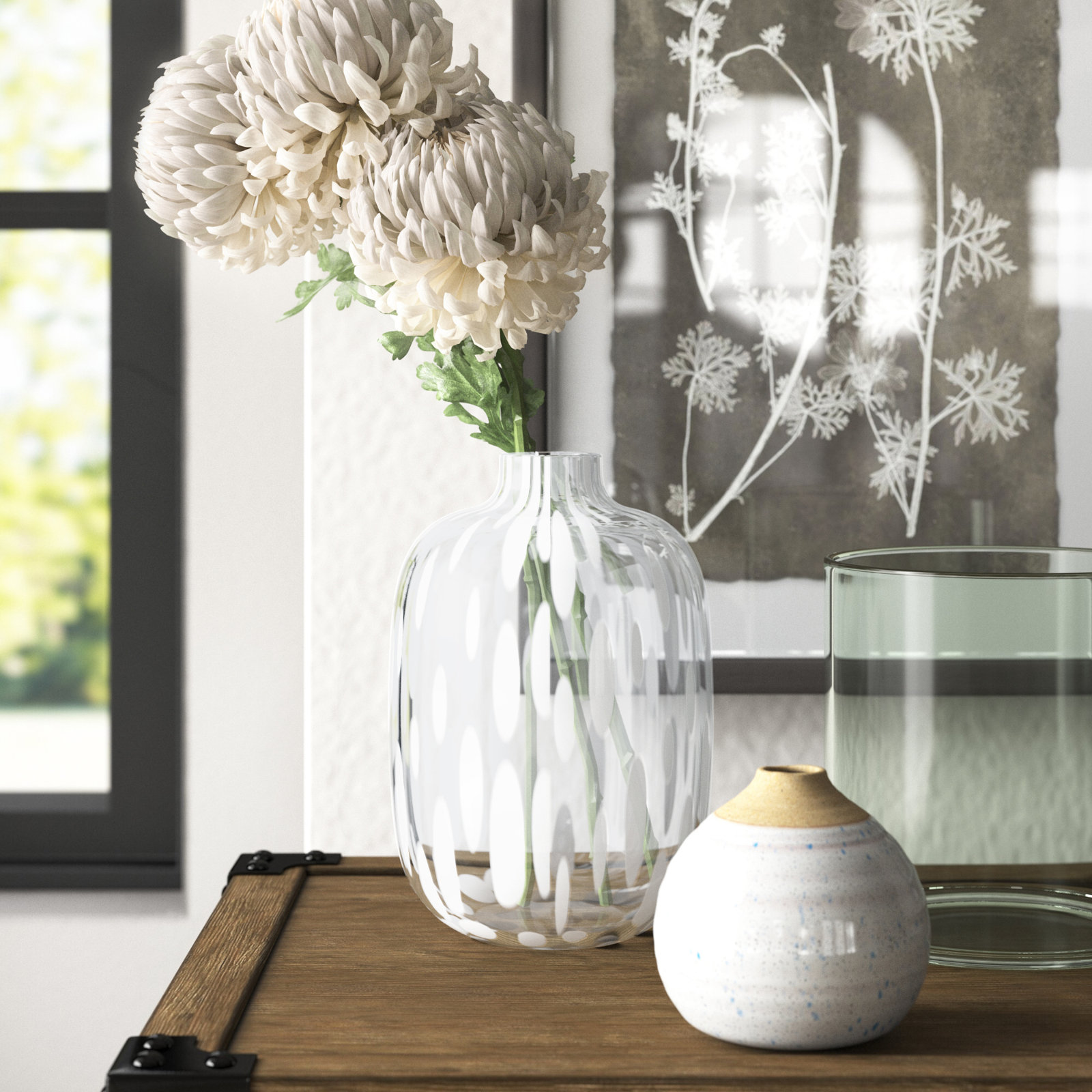 Cersie Glass Table Vase