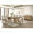 Light Brown 3-Door Sideboard Server