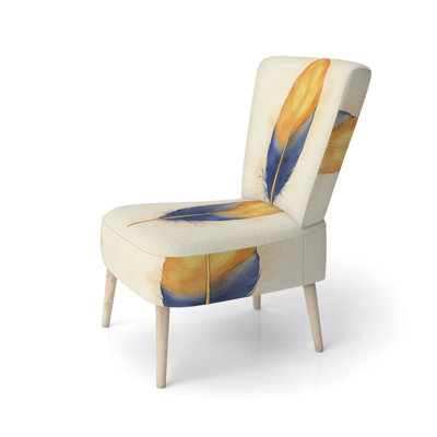 Chaise d'appoint Glam Feather