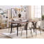 Pittenger Rectangular Dining Table with Steel Base