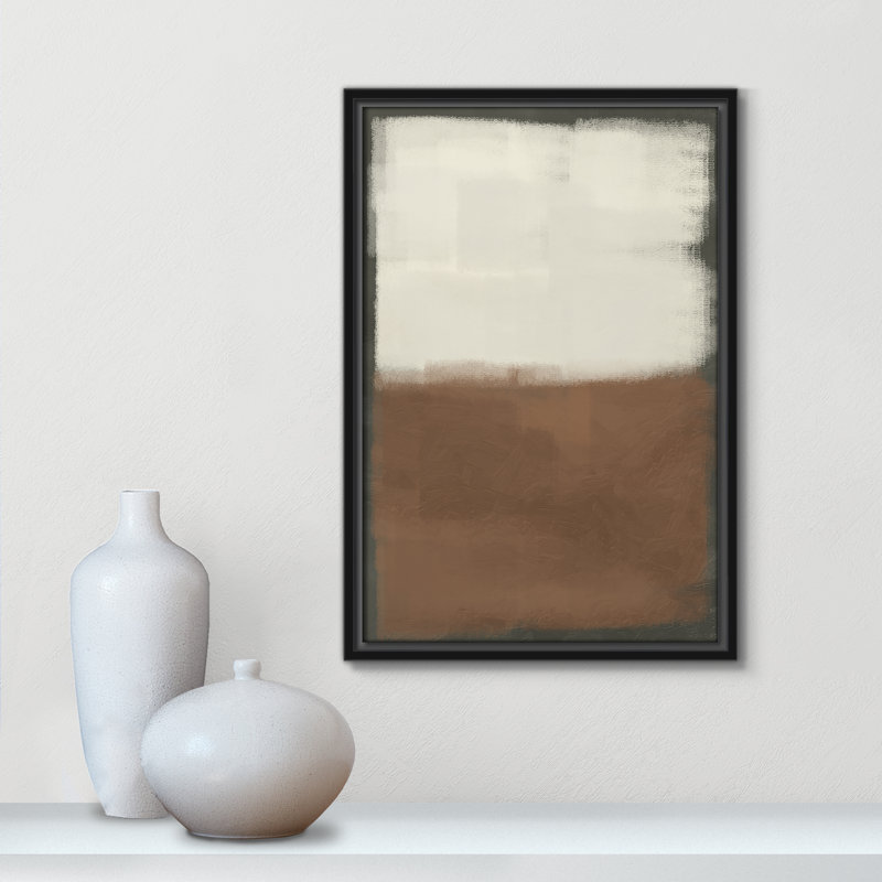Coronado Alabaster Burst 2 - reproduction sur toile avec cadre flottant, H 19,5 po x l 13,5 po x P 2 po