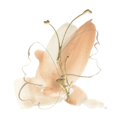 Butterfly Flower II by Chris Paschke - Wrapped Canvas Painting