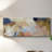 Apricot Navy Swirl II- Gallery Wrapped Canvas -Ready to Hang-107468373