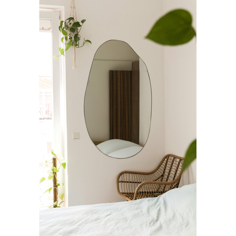 Casiyah Solid Wood Asymmetrical Mirror