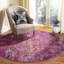 Tapis oriental fuchsia / mauve-22825230