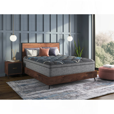 15" Euro Top Mattress, Individual Pocketed Coil Mattress , Plush Comfort