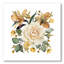 Rose blanche rétro - peinture sur toile-59916868-59916869