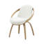 Chaise de bureau pivotante rembourrée 360 degrés-44419257