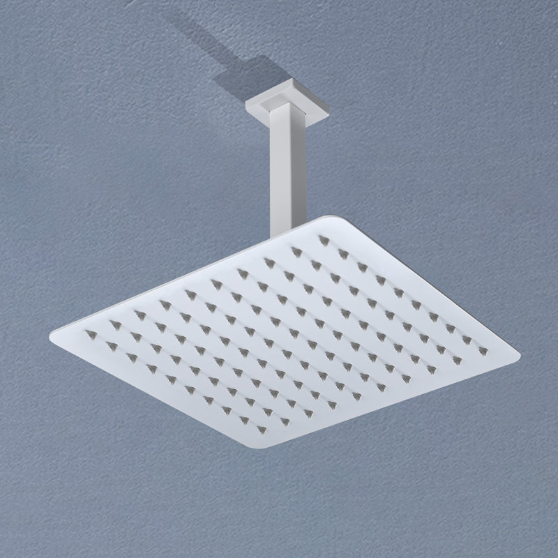 Pomme de douche fixe Rain, Blanc