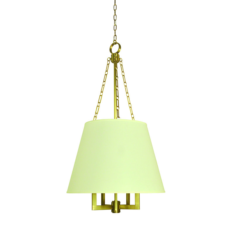 Lustre 5 lumières Kahmiya par Everly Quinn, Noir mat