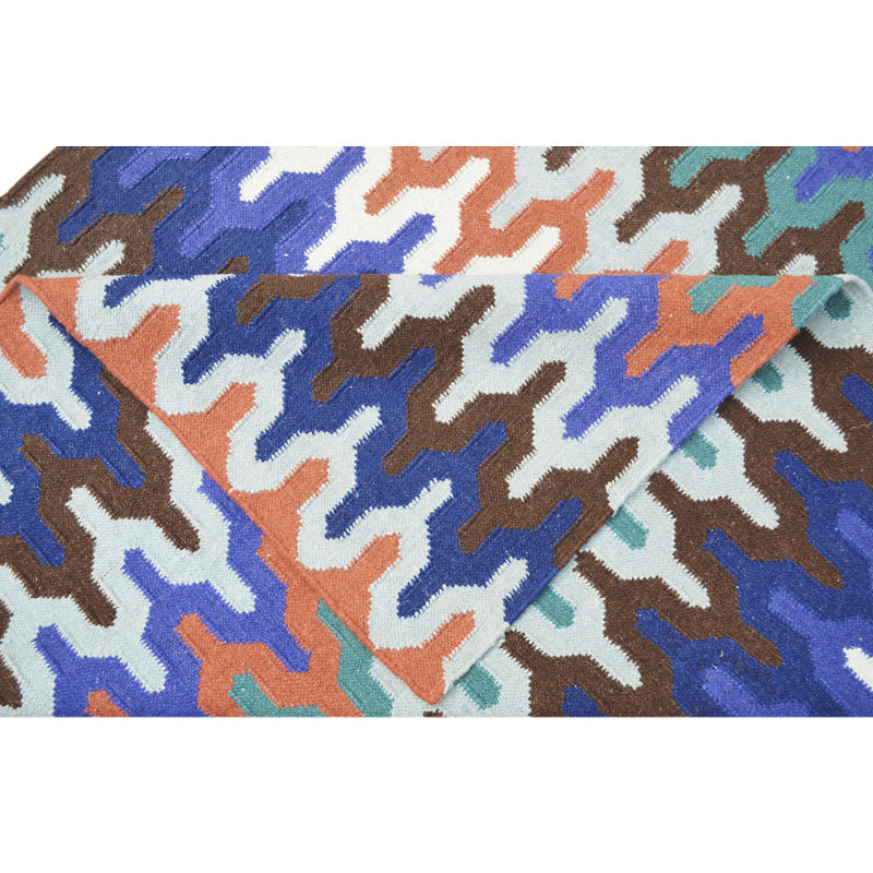 Olga Geometric Hand Woven Area Rug, Rectangle 155 x 240cm