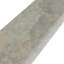 Ardesia 18" x 3" Porcelain Bullnose Tile Trim in Gray