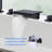 Deck Waterfall Faucet with Diverter