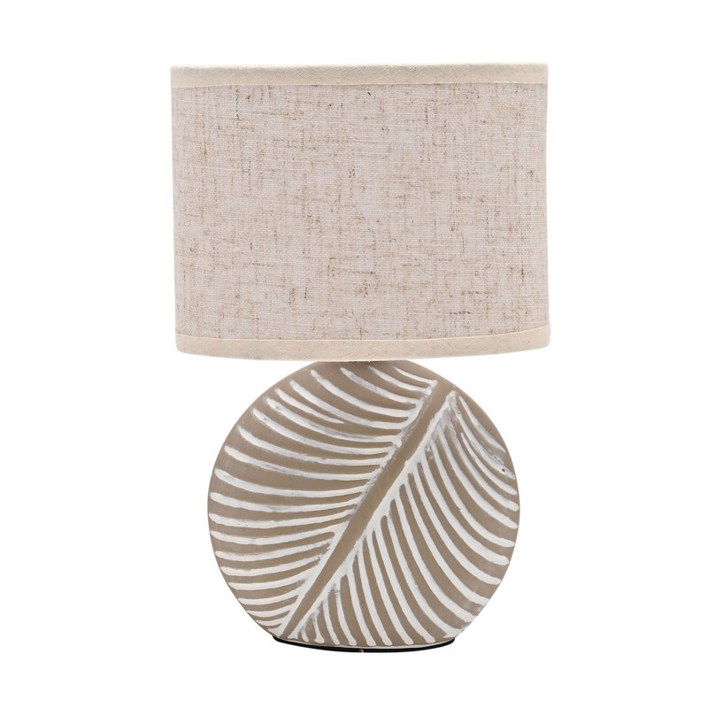 Sumeet Ceramic Table Lamp, Natural