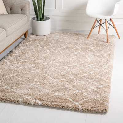 Tapis taupe / ivoire Pickering