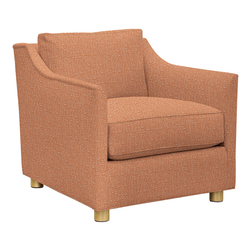 Newlin Armchair, Perigold Arigato Mango