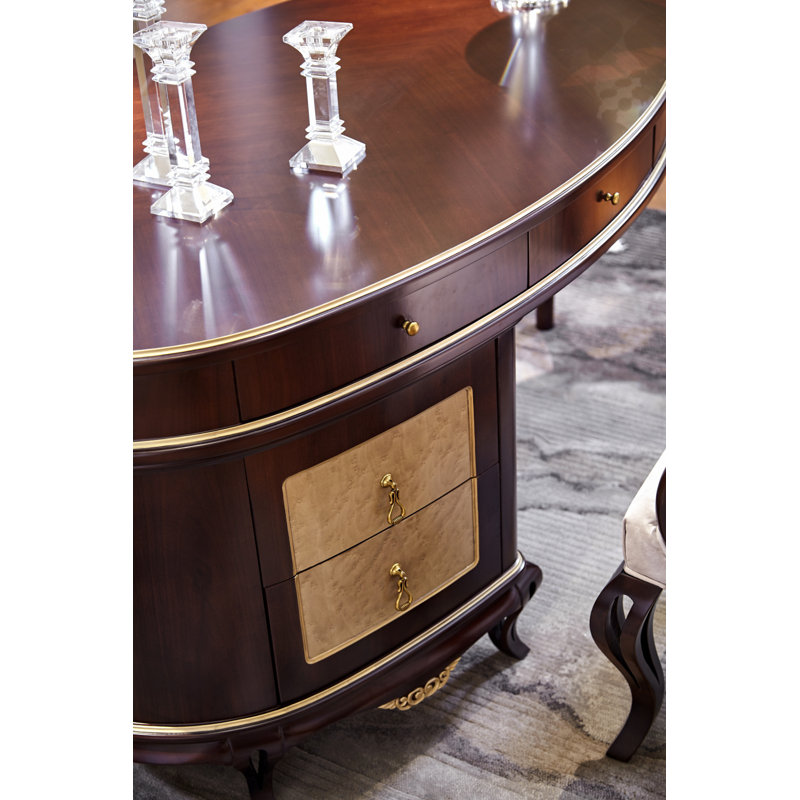 Solid Wood Top Writing Desk