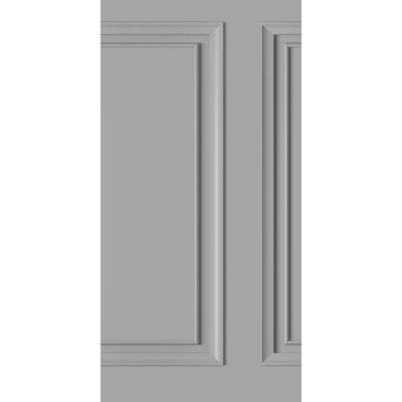 Kornagay Wood Wallpaper, Grey