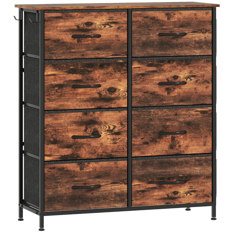 86cm W 8 - Drawer Chest of Drawers
