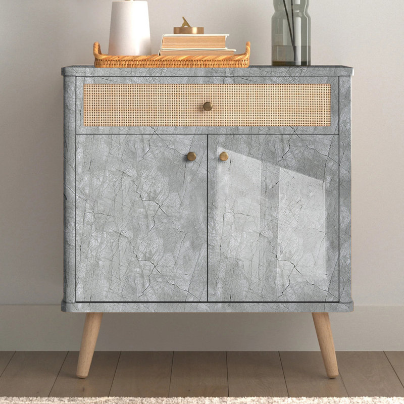 3m x 61cm Peel and Stick Tile, Grey