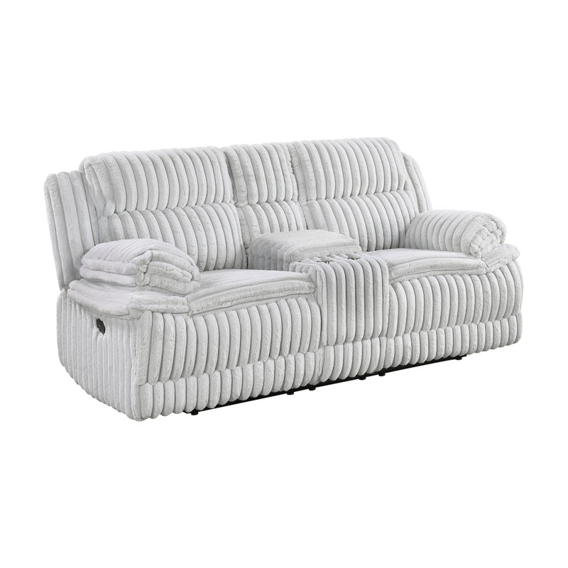 Causeuse inclinable double avec console centrale Goodland