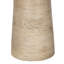 Table d'appoint carrée crème avec base piédestal 20 po x 20 po x 24 po