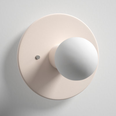 Morant 1 - Light Dimmable Flush Mounted Sconce