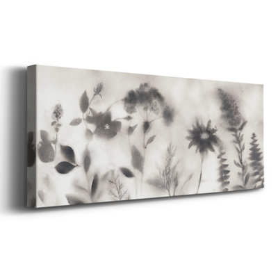 «Misty Wildflower Morning», toile tendue avec châssis