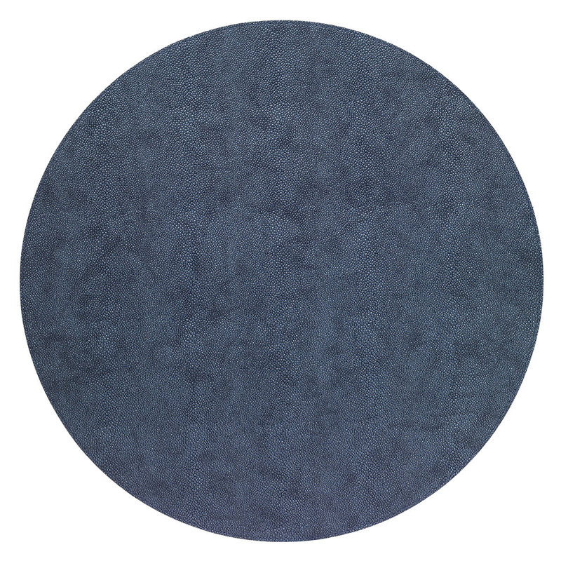 Stingray Round Placmats, Navy