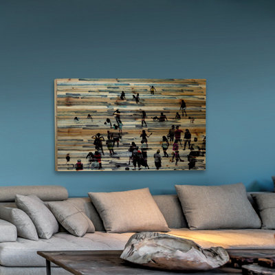 Frescos by Parvez Taj - Print on Wood