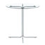 Table haute ronde en verre-131360776
