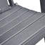 Ensemble de chaises pliantes Adirondack d'extérieur-124920148