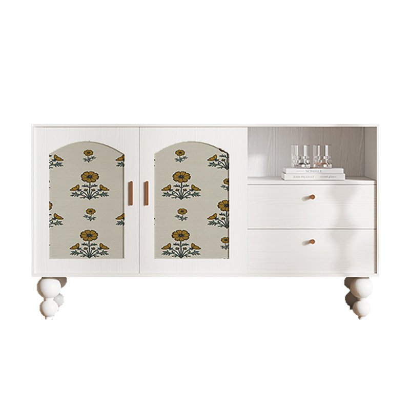 Buffet haut de gamme de conception française, Blanc