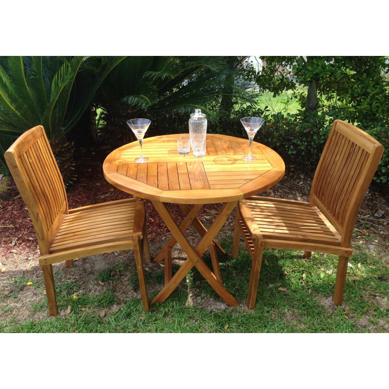 Belize Outdoor Teak Dining Side Chair