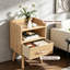 39 cm W Solid Wood Bedside Table-1256722915