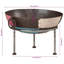 Round Wood Burning Smokeless Fire Pit-2120185594