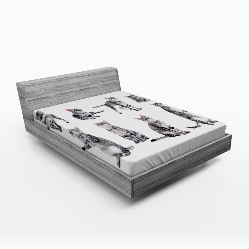 Microfiber Fitted Sheet, Full/Double Fitted Sheet