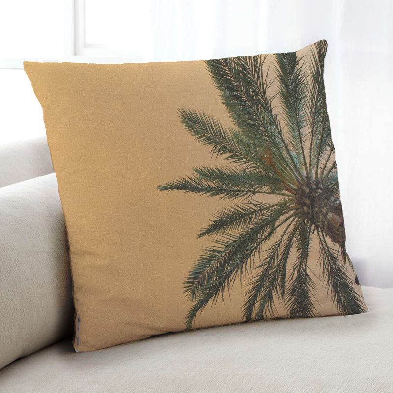 Coussin Plants Palm Tree, Synthétique