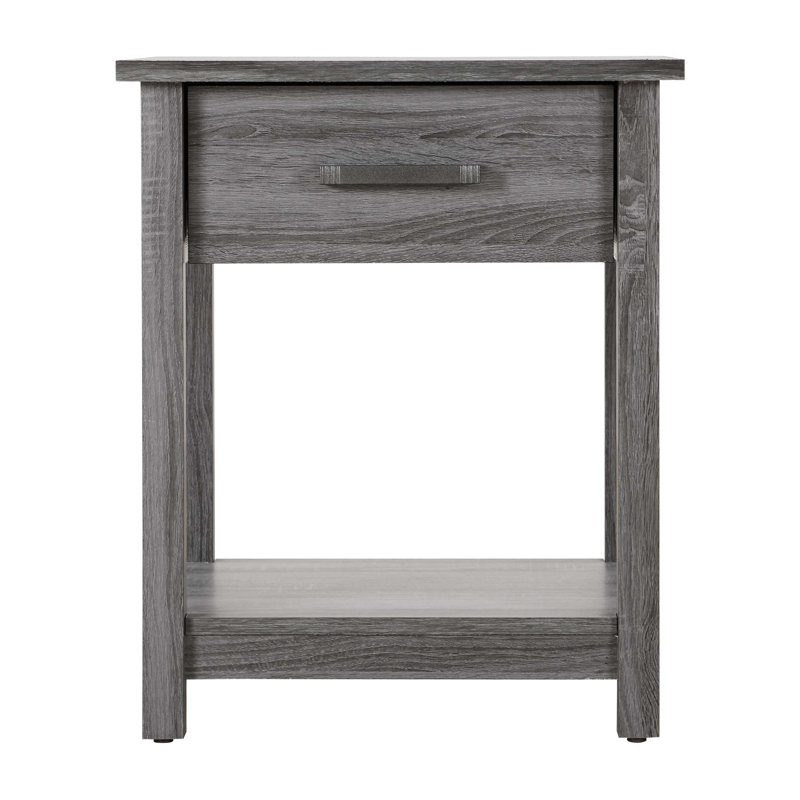 Table de chevet chic, Gris