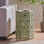 Table d'appoint 14 po avec motif de découpes de soleil, vert