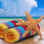 100% Cotton Beach Towel-1742996095