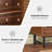 78.4" H Arched Cabinet With LED Lights